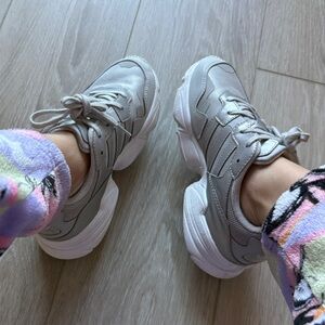 Adidas Yung-96 Kids / Women’s Sneakers – Reflective Grey